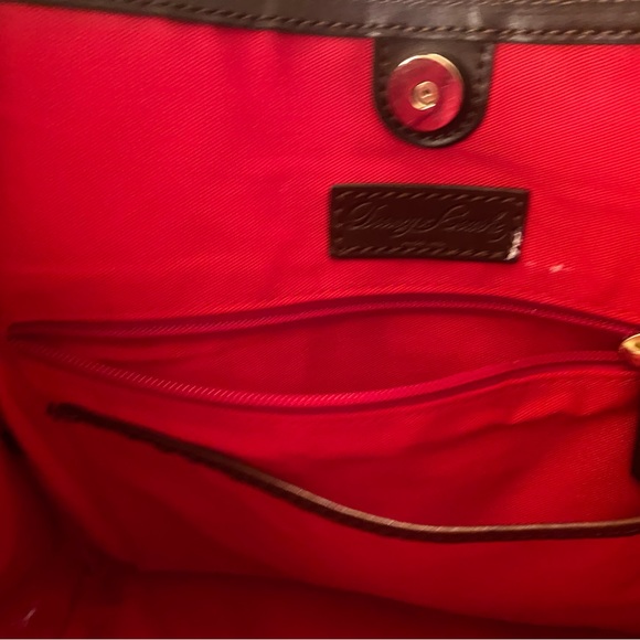 Dooney & Bourke 1975 patten leather tote - Picture 6 of 8